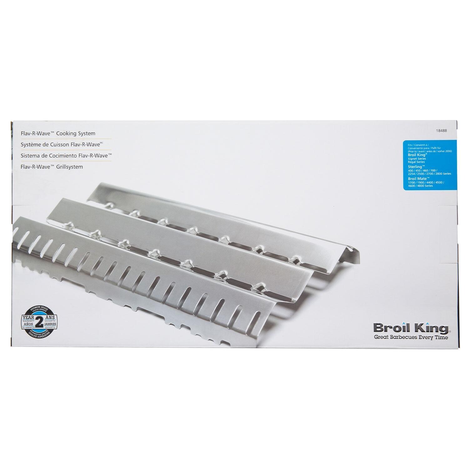 Broil King 18488 Stainless Steel FLAV-R-WAVE - Front View - White Background thumbnail