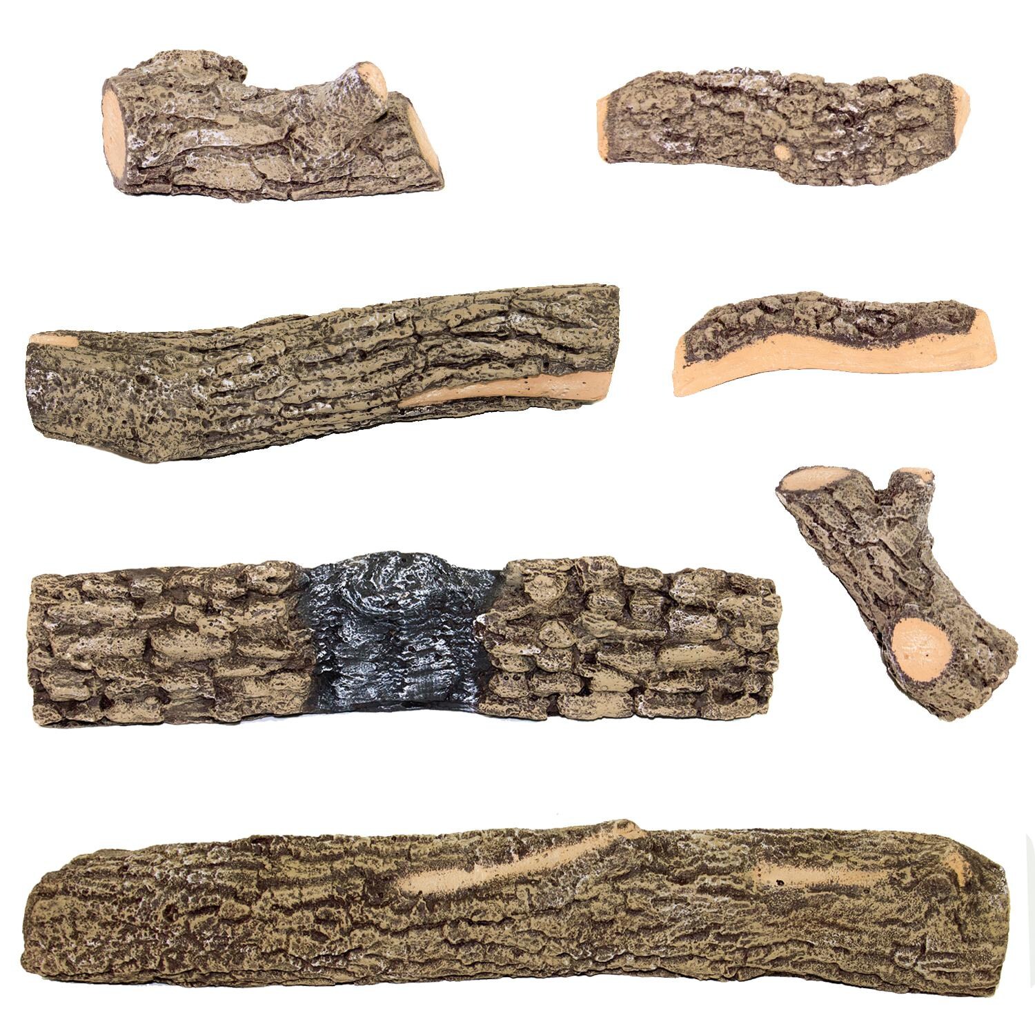 Firenado 30-Inch Oak Gas Log Breakdown thumbnail