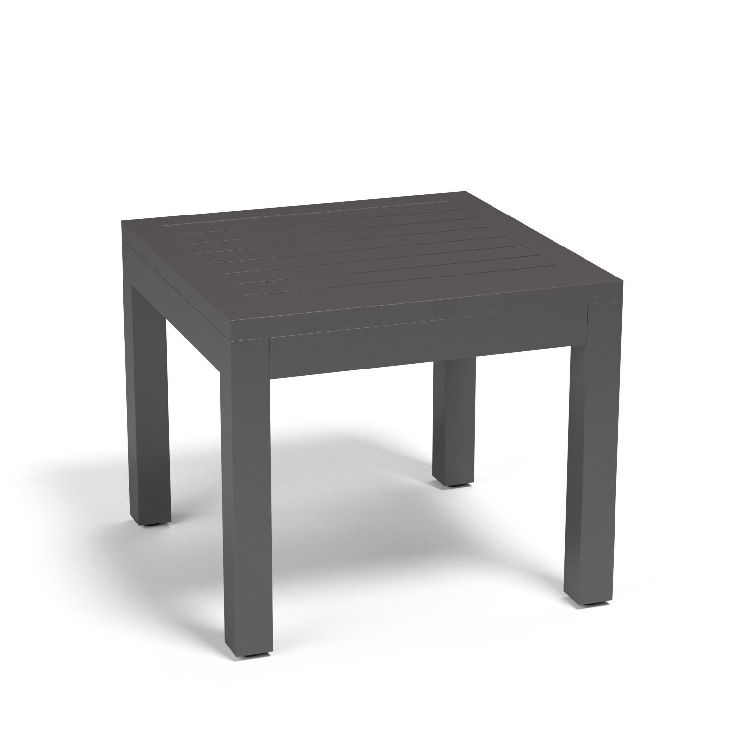 Sunset West Vegas 21-Inch Square Aluminum Patio End Table image