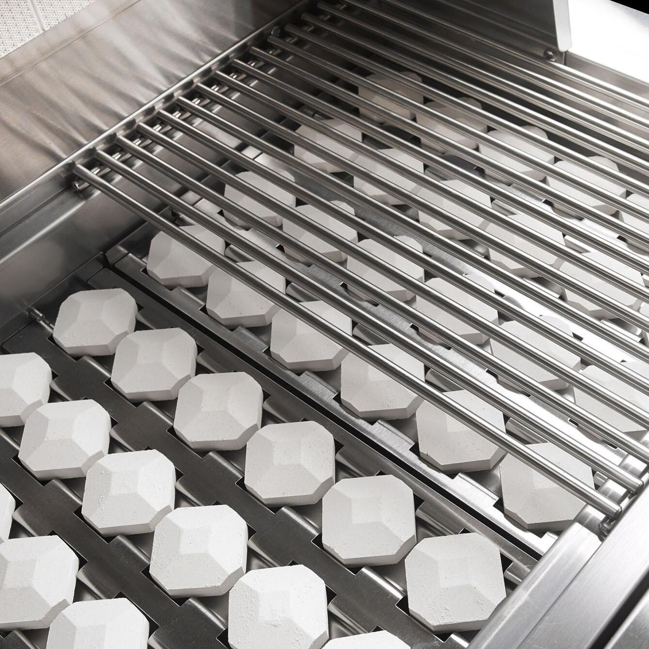 Vintage VBQ42SZG-L-2-KIT 42 Inch Liquid Propane Gas Grill with Sear Zone with Deluxe Cart - Flame Tamer - Detail thumbnail