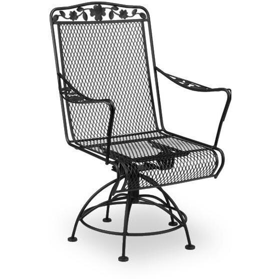Meadowcraft Dogwood Wrought Iron Swivel Rocker Patio Dining Chair Meadowcraft Dogwood Wrought Iron Swivel Rocker Patio Dining Chair Bbq Guys