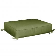 Sunbrella Spectrum Cilantro Medium Outdoor Replacement Ottoman Cushion W/ Piping By BBQGuys
