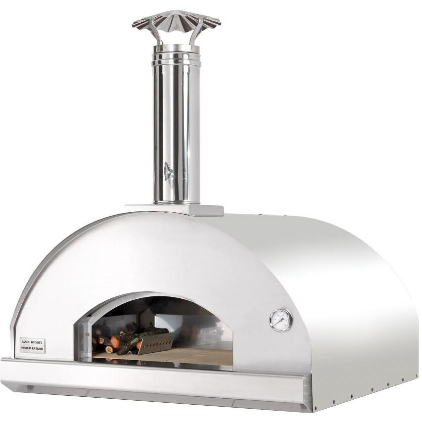 Fontana Forni Forno Toscano Marinara 39-Inch Countertop Wood-Fired Pizza Oven - Stainless thumbnail