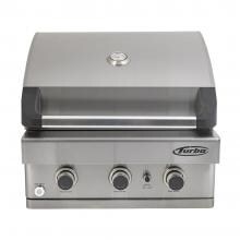 Turbo 26-Inch 3-Burner Built-In Natural Gas Grill - BTH2614BNG image