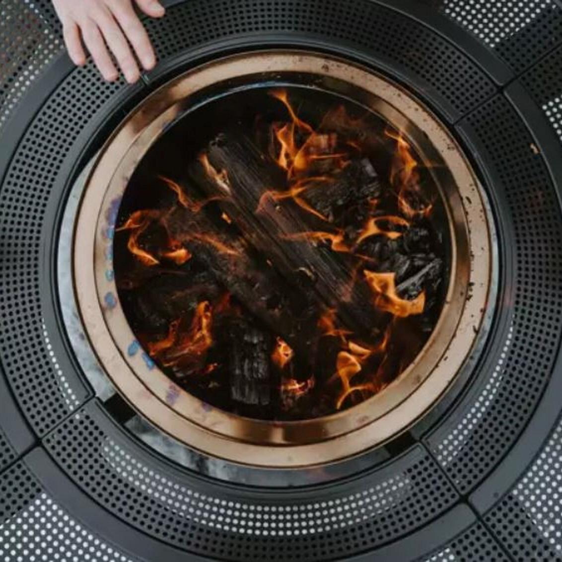 Solo Stove FPSURROUND-SM Fire Pit Surround For Ranger & Bonfire - From Above thumbnail