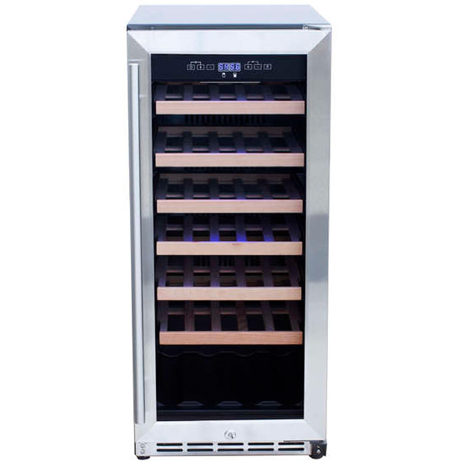 Summerset 15-Inch Outdoor Rated Wine Cooler - SSRFR-15W thumbnail