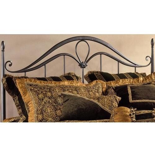 Hillsdale Kendall Bronze Metal Headboard With Frame - King