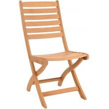 HiTeak Furniture Folding Teak Patio Dining Chair image