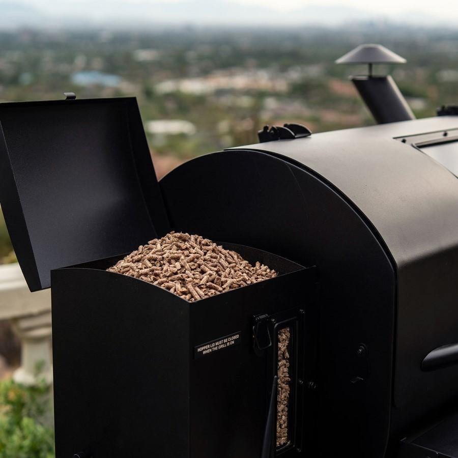 Green Mountain Grills LEDGE Prime Ledge Prime 2.0 WiFi Pellet Grill - Hopper - Lifestyle thumbnail