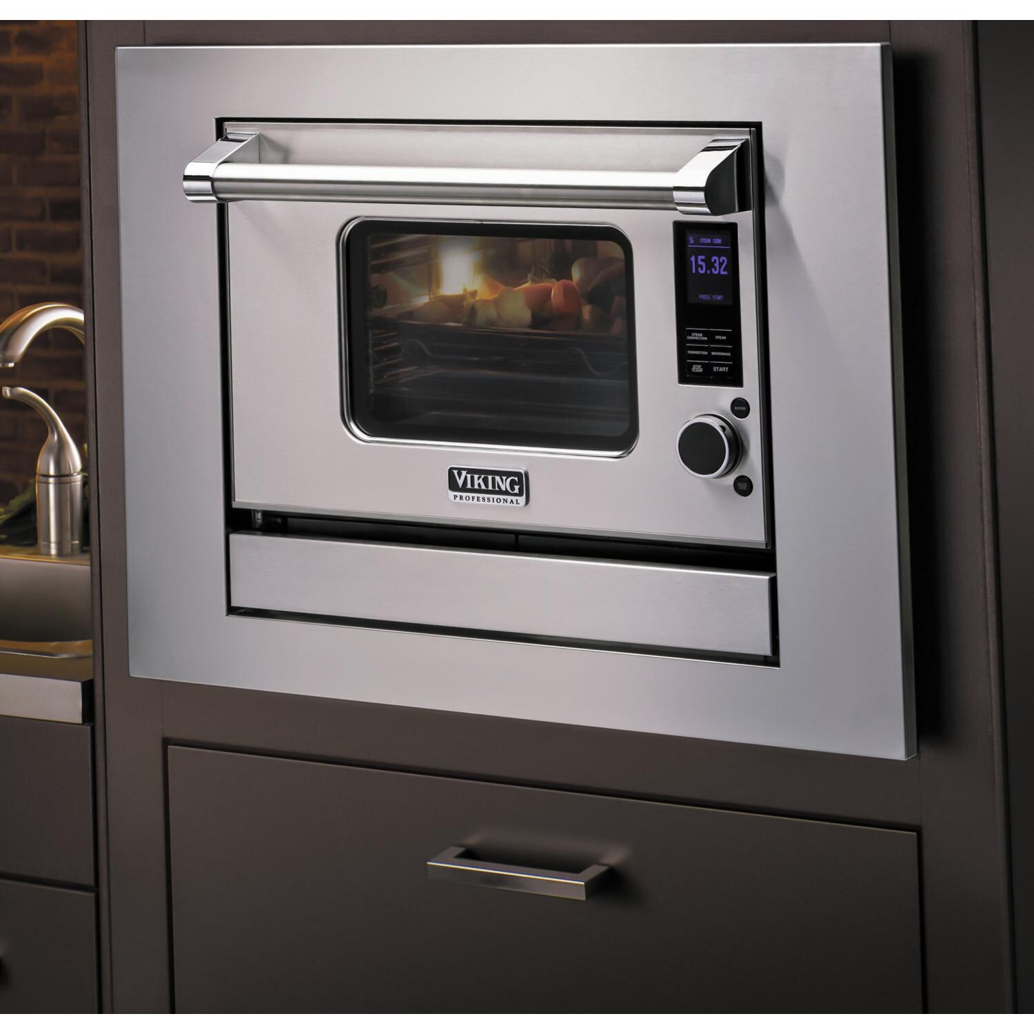 Viking Professional 1.1 Cu. Ft. 4-In-1 Combi-Steam/Convection Countertop Oven - Shown Built-In thumbnail
