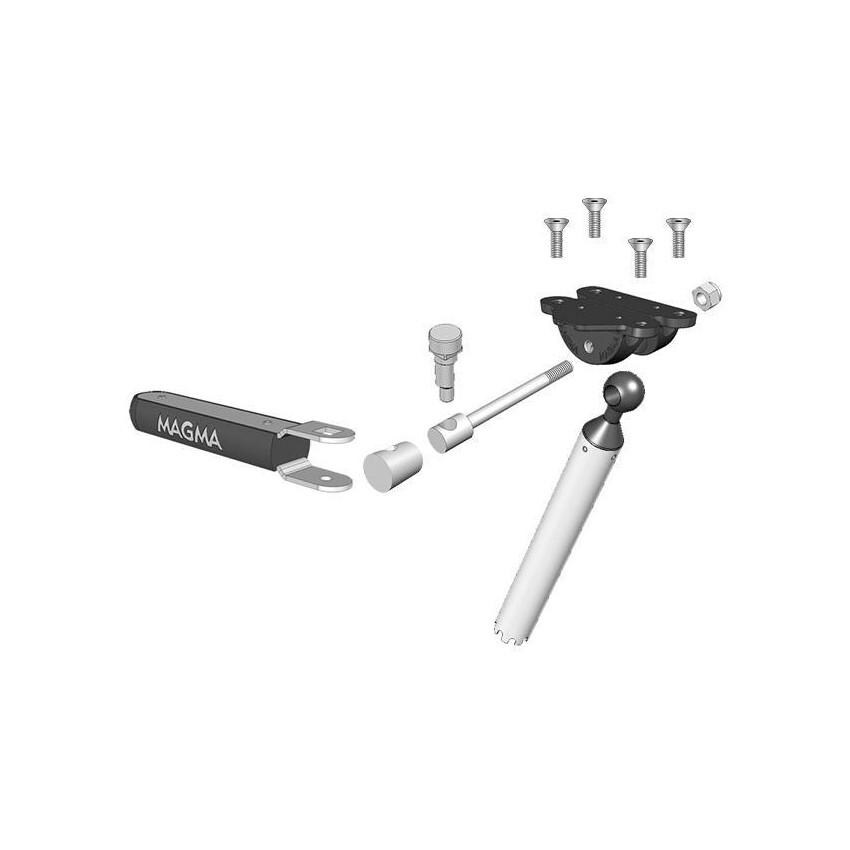 Magma T10-355 LeveLock All-Angle Fish Rod Holder Mount - Exploded View