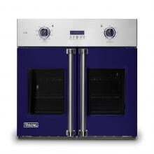 Viking Professional 7 Series 30-Inch Built-In Electric French Door Convection Oven - Cobalt Blue - VSOF7301CB image