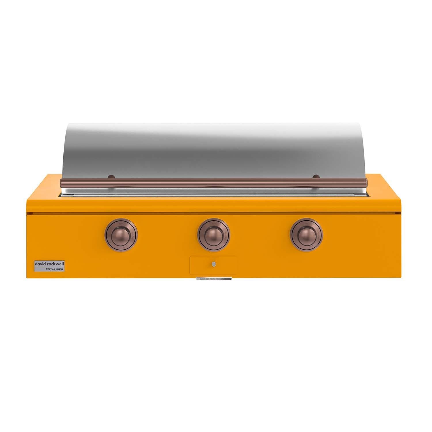 Caliber 48-in Natural Gas Built-In Rockwell Grill - Saffron w