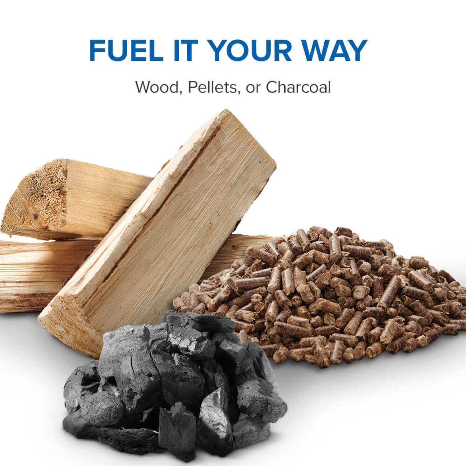 Napoleon NWFPMTI-SS Timberwolf 18-in Smokeless Round Fire Pit in Stainless Steel - Fuel Method - Detail thumbnail