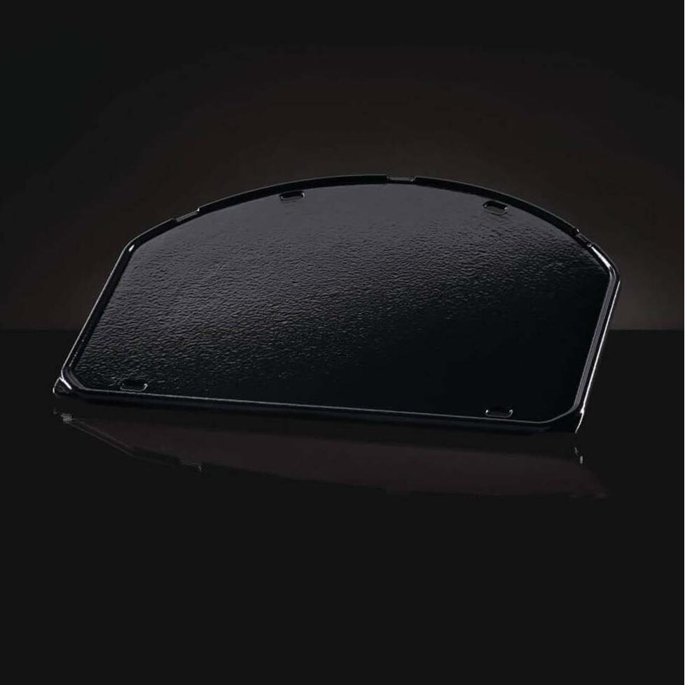 Napoleon  56083 Cast Iron Reversible Griddle for 22 inch Charcoal Grills - Angled - White Background thumbnail
