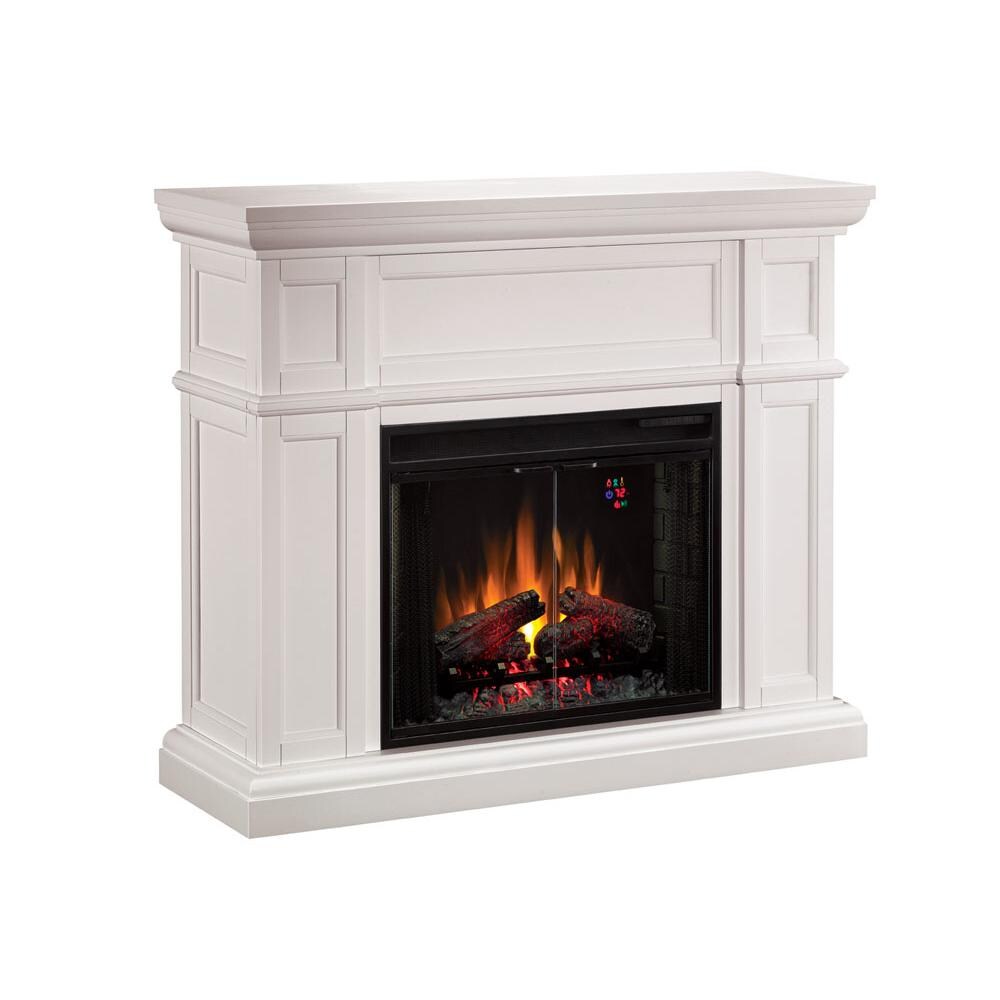 Classic Flame 52-Inch Artesian Electric Wall Mount Fireplace With Traditional Infrared Log Set - Detail-2 thumbnail