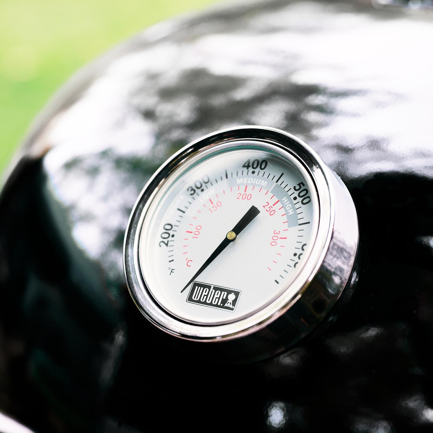 Weber - 18201001 - Summit 24-Inch Kamado E6 Charcoal Grill with Stand - Dome Thermometer thumbnail