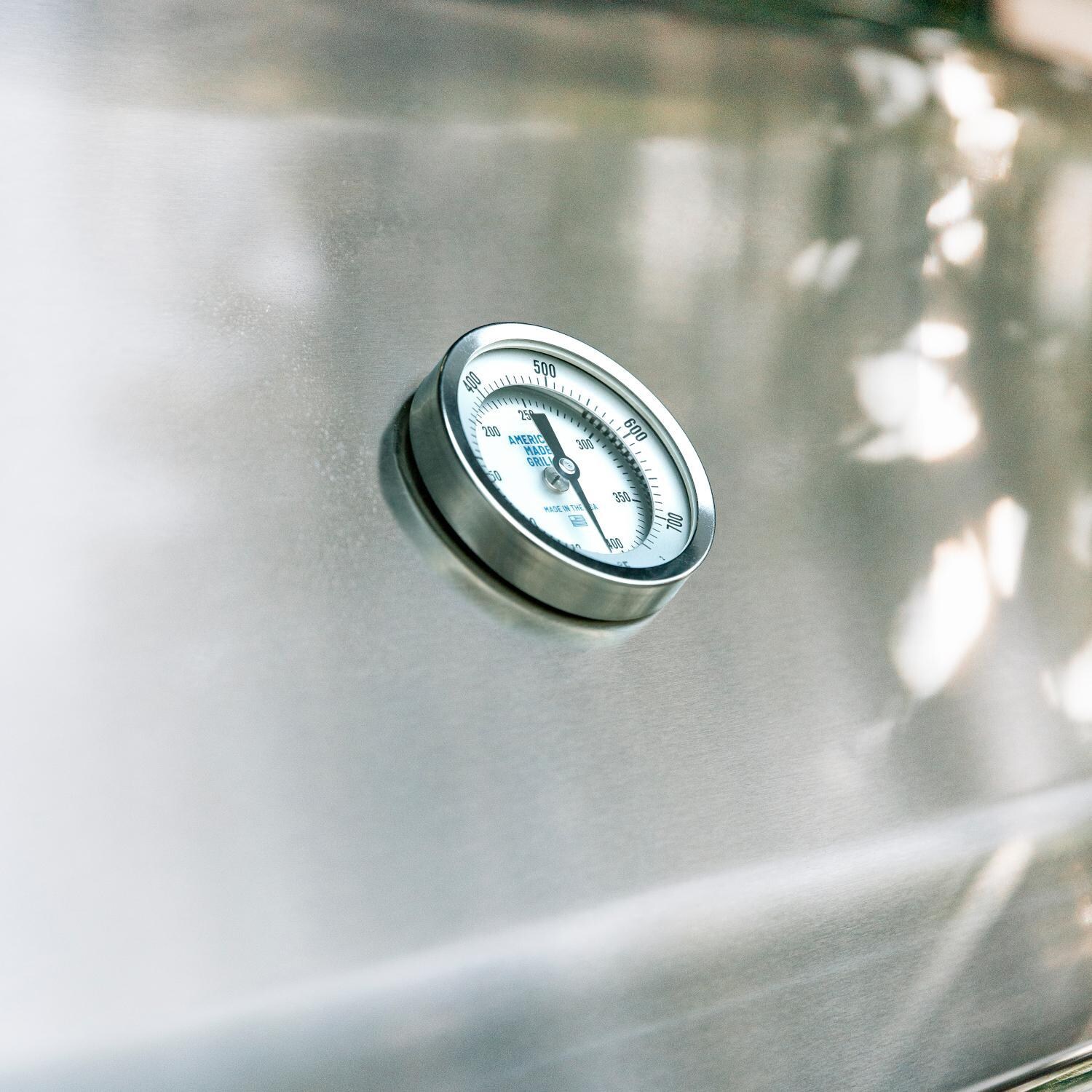 American Made Grills EST36-LP Estate 36-Inch 3-Burner Built-In Propane Gas Grill  - Temperature Gauge thumbnail