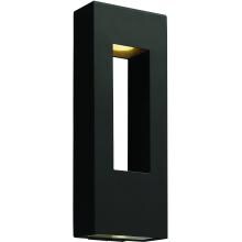 Hinkley Lighting Atlantis Two Light 24-Inch Dark Sky Outdoor Wall Light - Satin Black - 1649SK