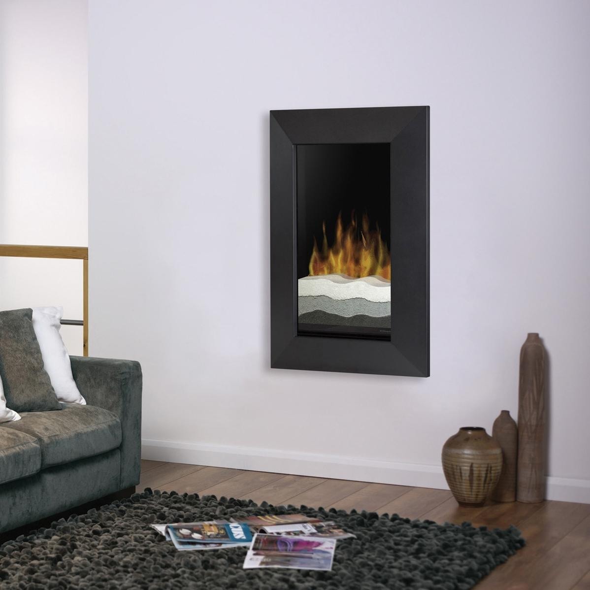 Dimplex 24 Inch Wall Mount Beveled Edge Electric Fireplace Black Dimplex 24 Inch Wall Mount Beveled Edge Electric Fireplace Black V1525bt Blk Gas Log Guys