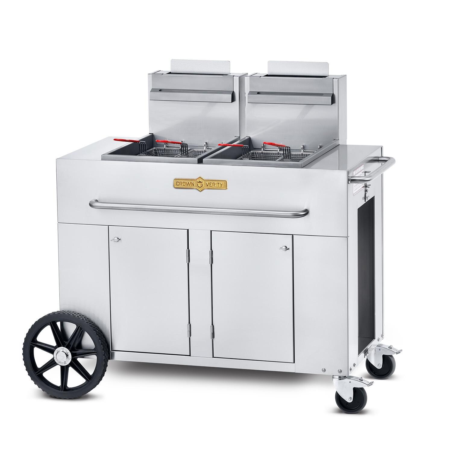 Crown Verity CV-PF-2 Double Tank Propane Fryer thumbnail