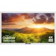 SunBriteTV Signature Series 43 Inch 4K LED Outdoor UHDTV - White - SB-S-43-4K-WH W/ Soundbar