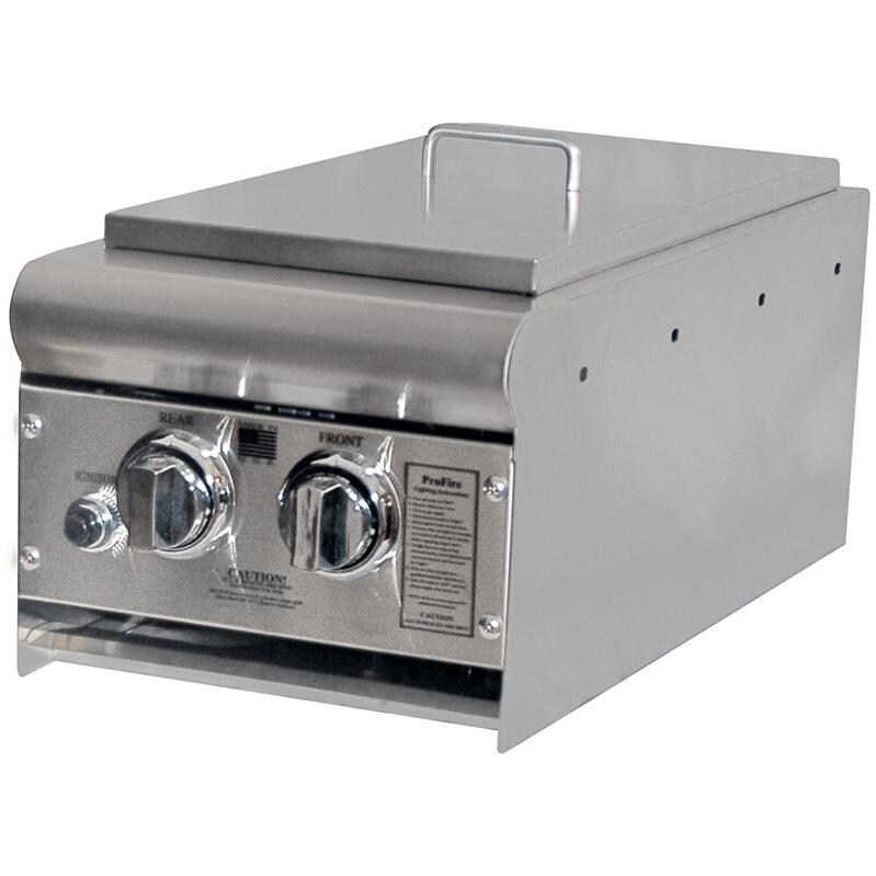 ProFire Deluxe Built-In Natural Gas Double Side Burner thumbnail