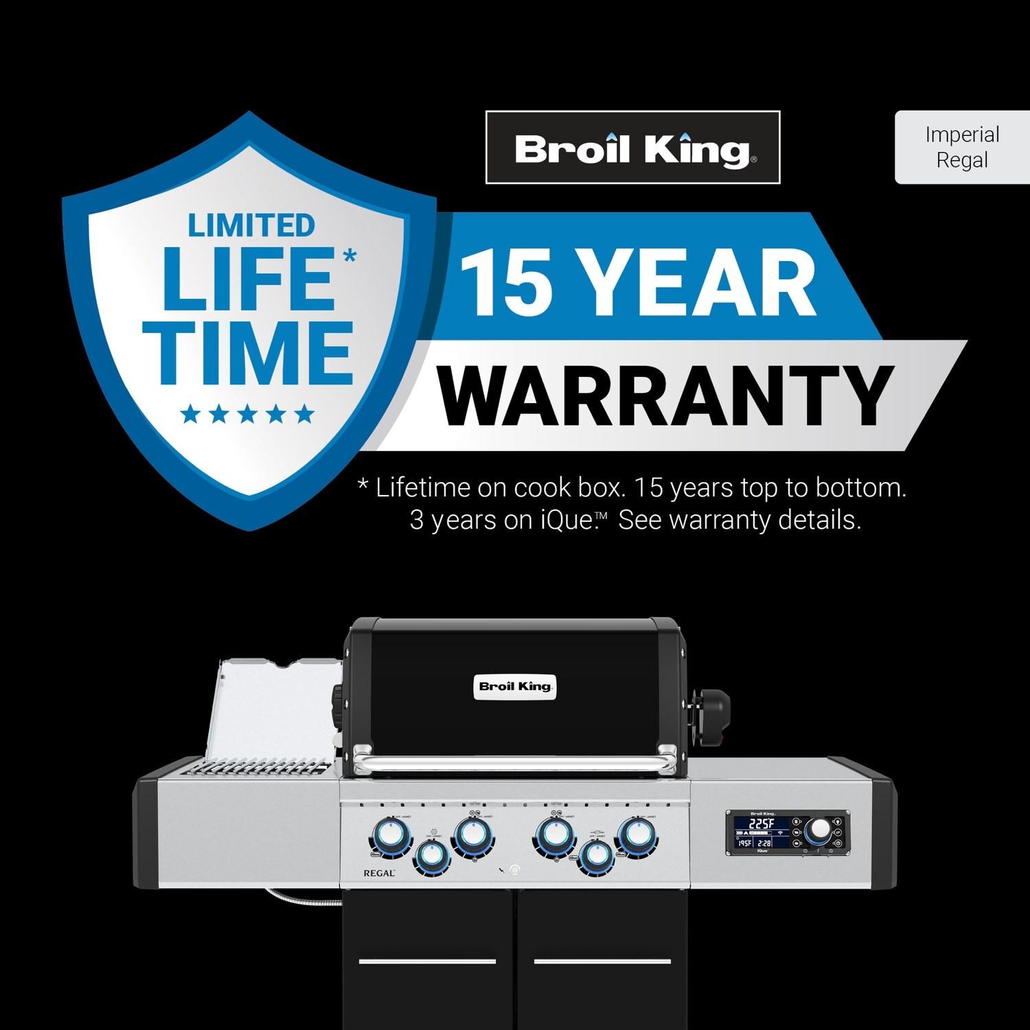 Broil King 687247 Regal Q 490 Pro IR Natural Gas Grill - 15 Year Warranty - Detail thumbnail