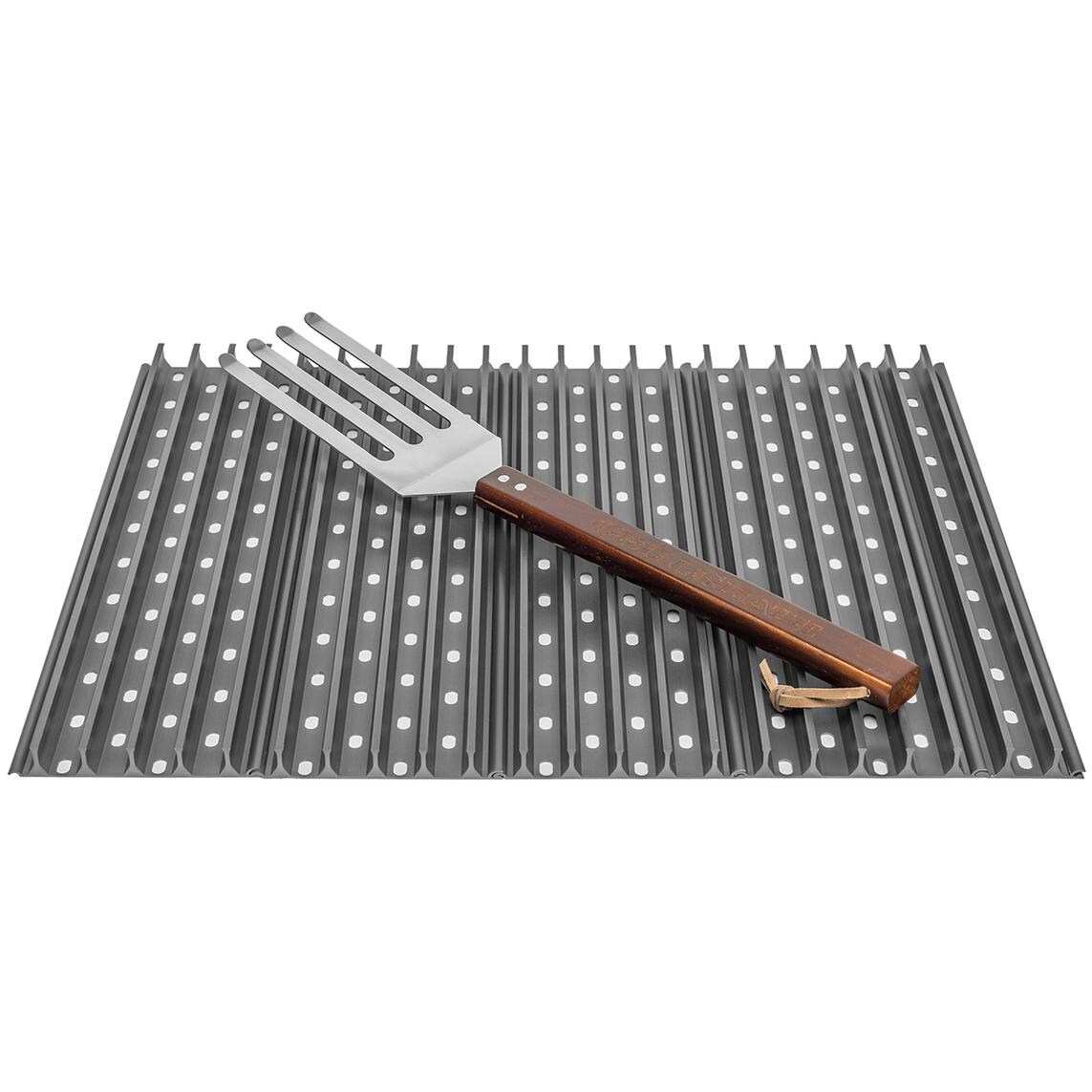 GrillGrate 5-Panel Replacement Grill Grate Set For Weber Spirit 300 Gas Grills With Grate Tool