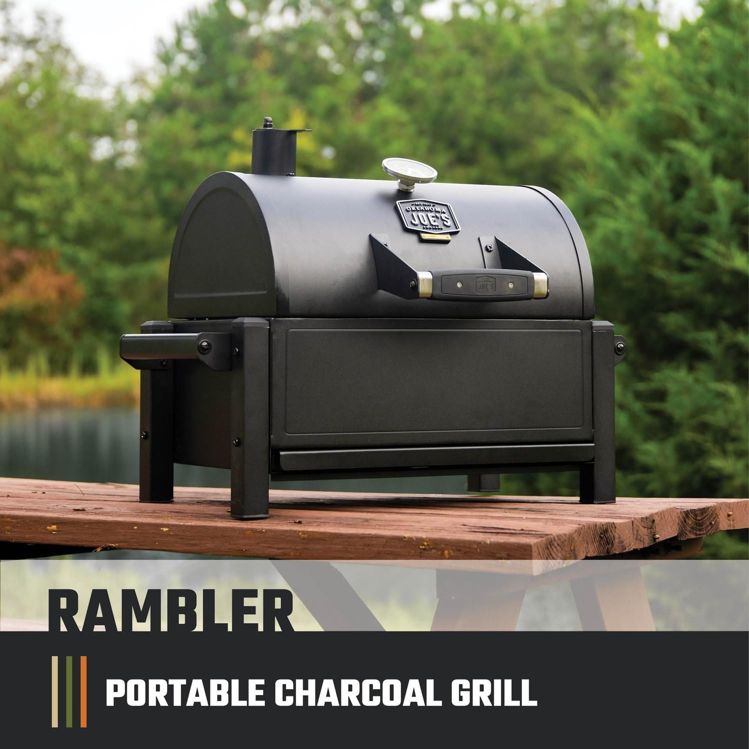 Oklahoma Joe's Rambler Portable Grill - 19402088 : BBQGuys