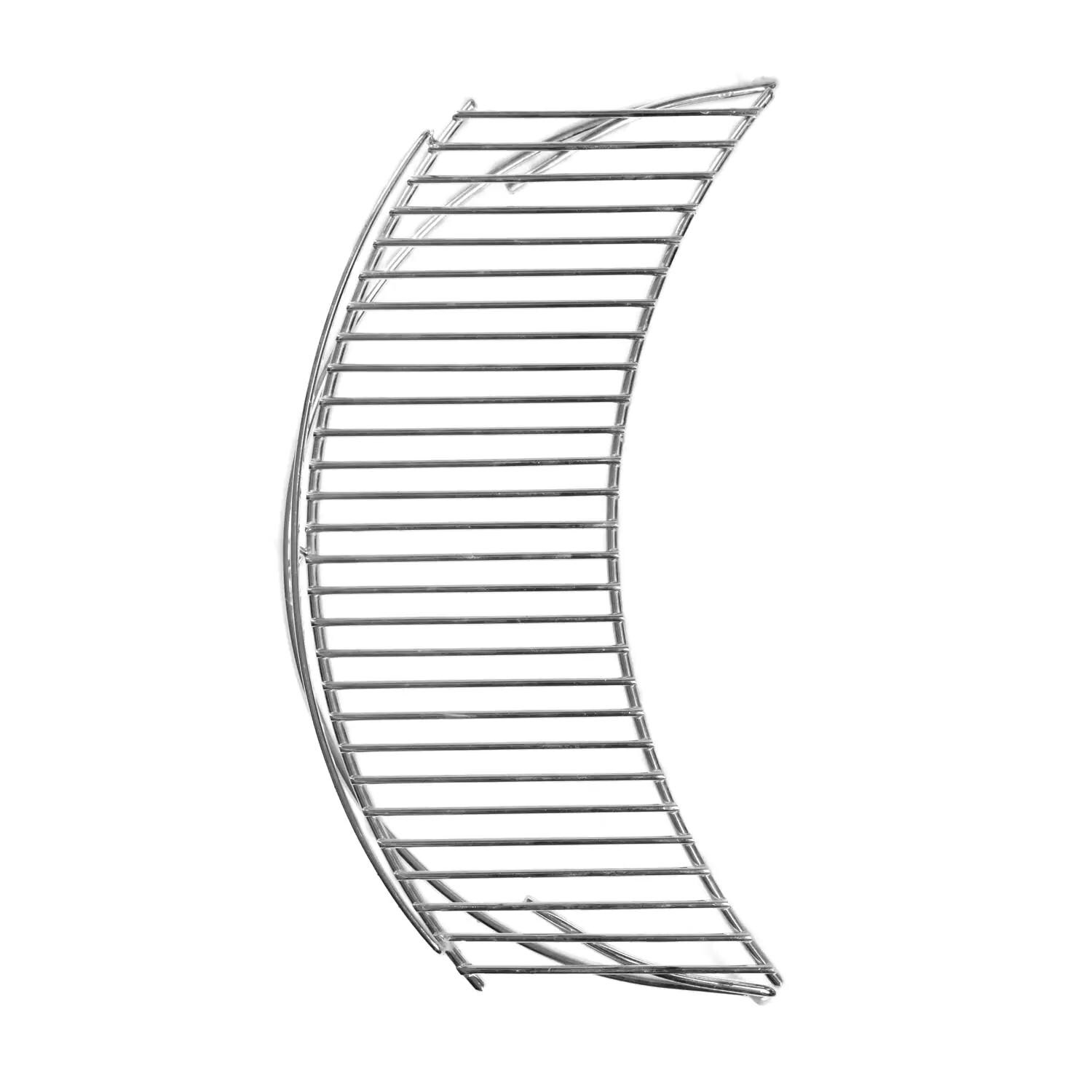 BBQGuys Signature BBQ-KW-17-SS 17-Inch Stainless Steel Warming Rack - Top View thumbnail