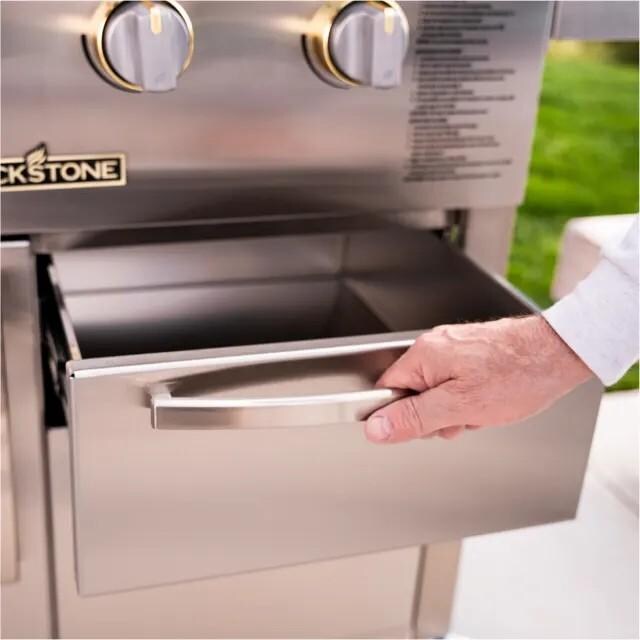 Blackstone 6008 Select 36-Inch Griddle W/ Cabinet - Drawer - Detail thumbnail