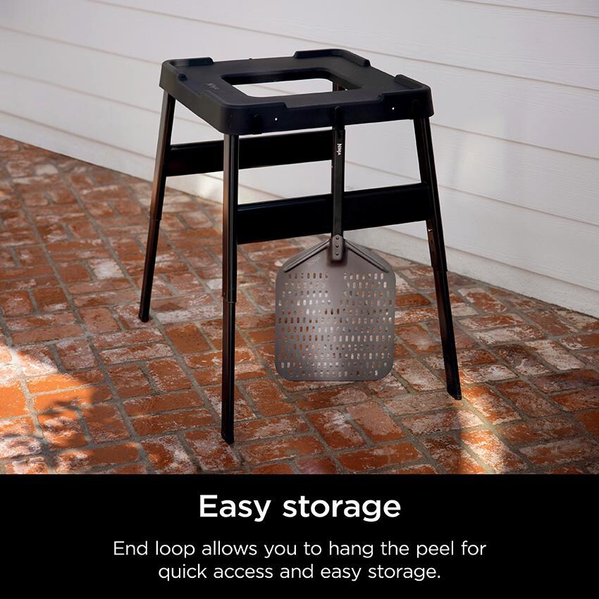 Shark Ninja - XSKOPPL - Ninja Woodfire Perforated Pizza Peel - Side Storage thumbnail