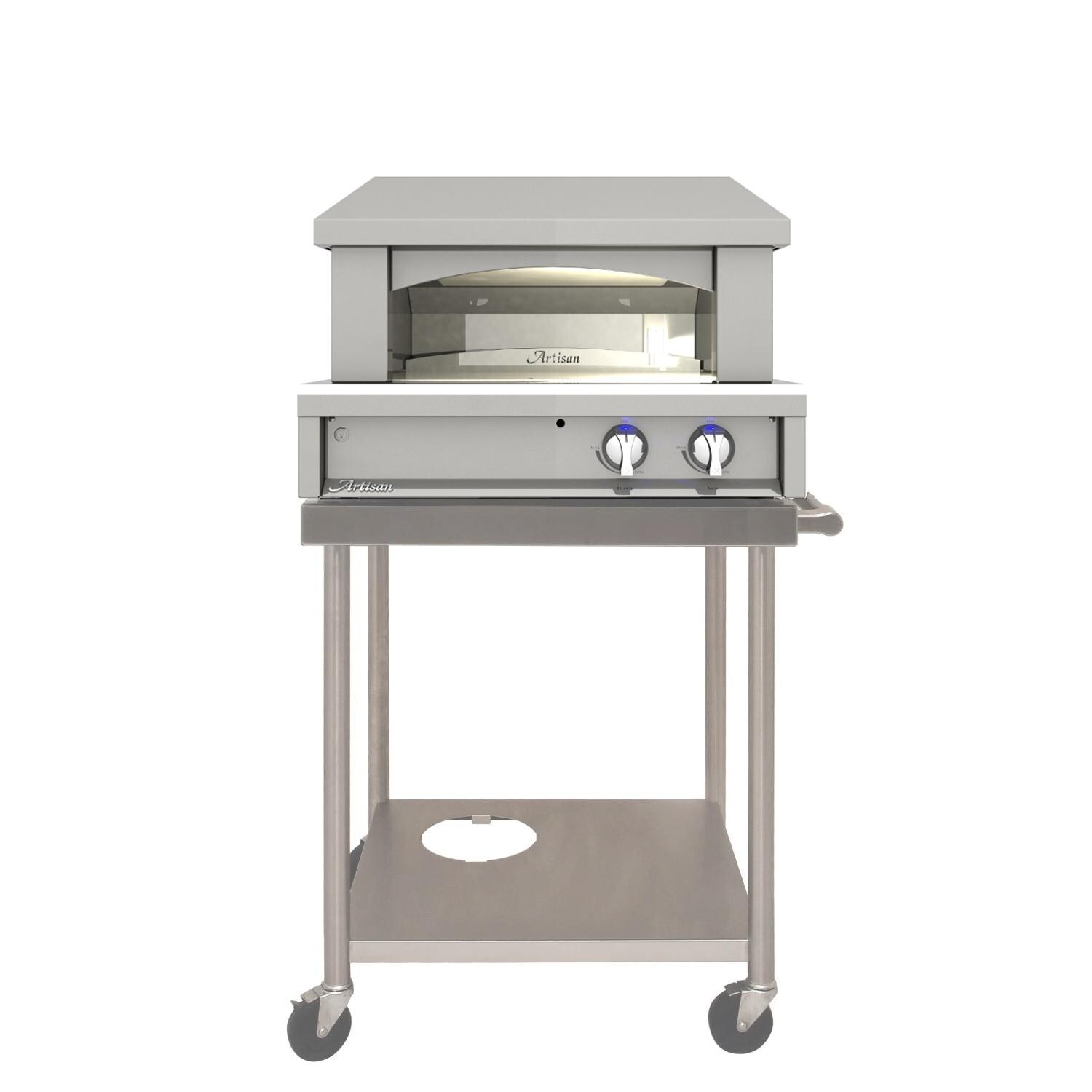 Artisan Professional ARTP-PZA-NG 29-Inch Natural Gas Outdoor Pizza Oven On Cart thumbnail