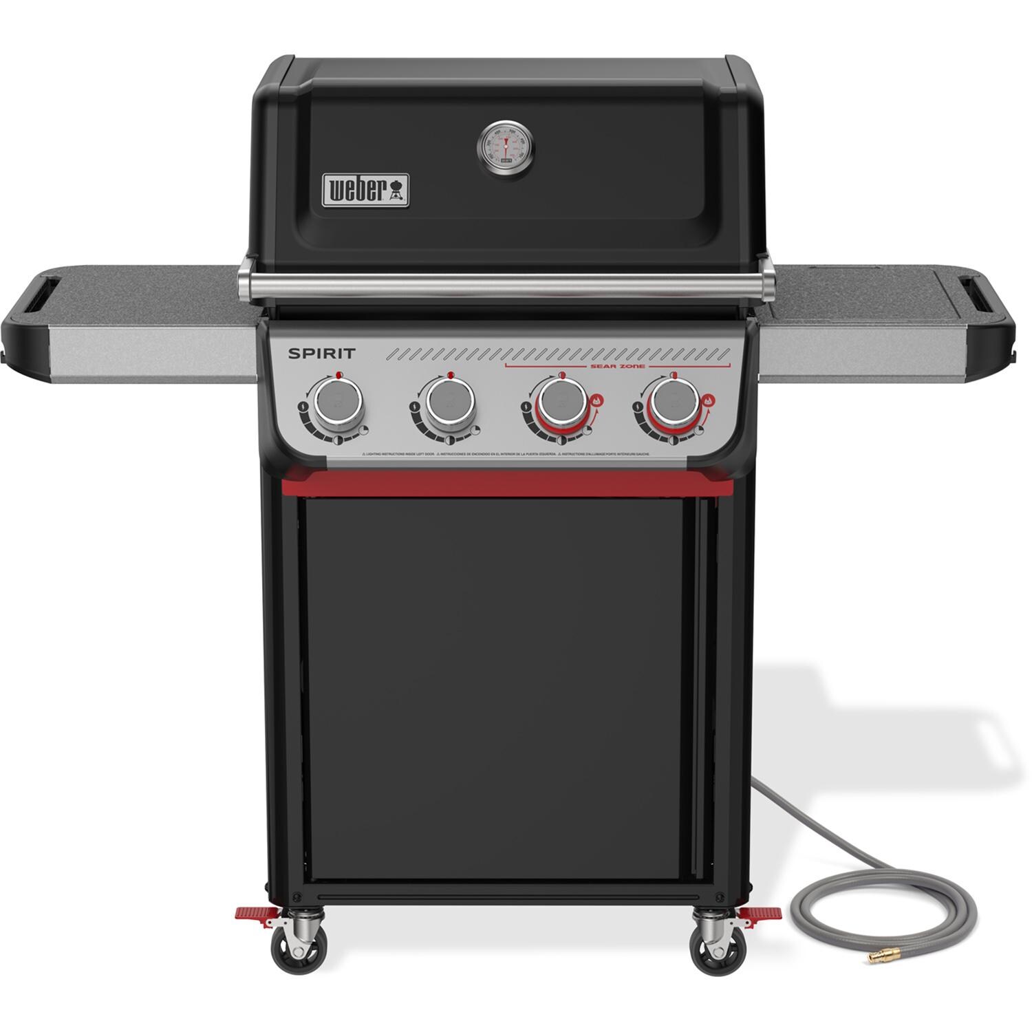 Weber Spirit E-425C Natural Gas Grill - Black - 1502068 - Front - White Background thumbnail