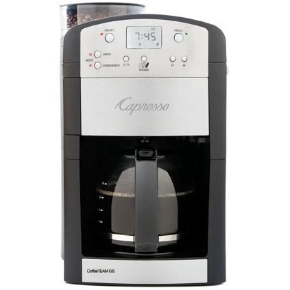 Capresso CoffeeTEAM GS 10Cup Automatic Coffee Maker 464.05 BBQGuys
