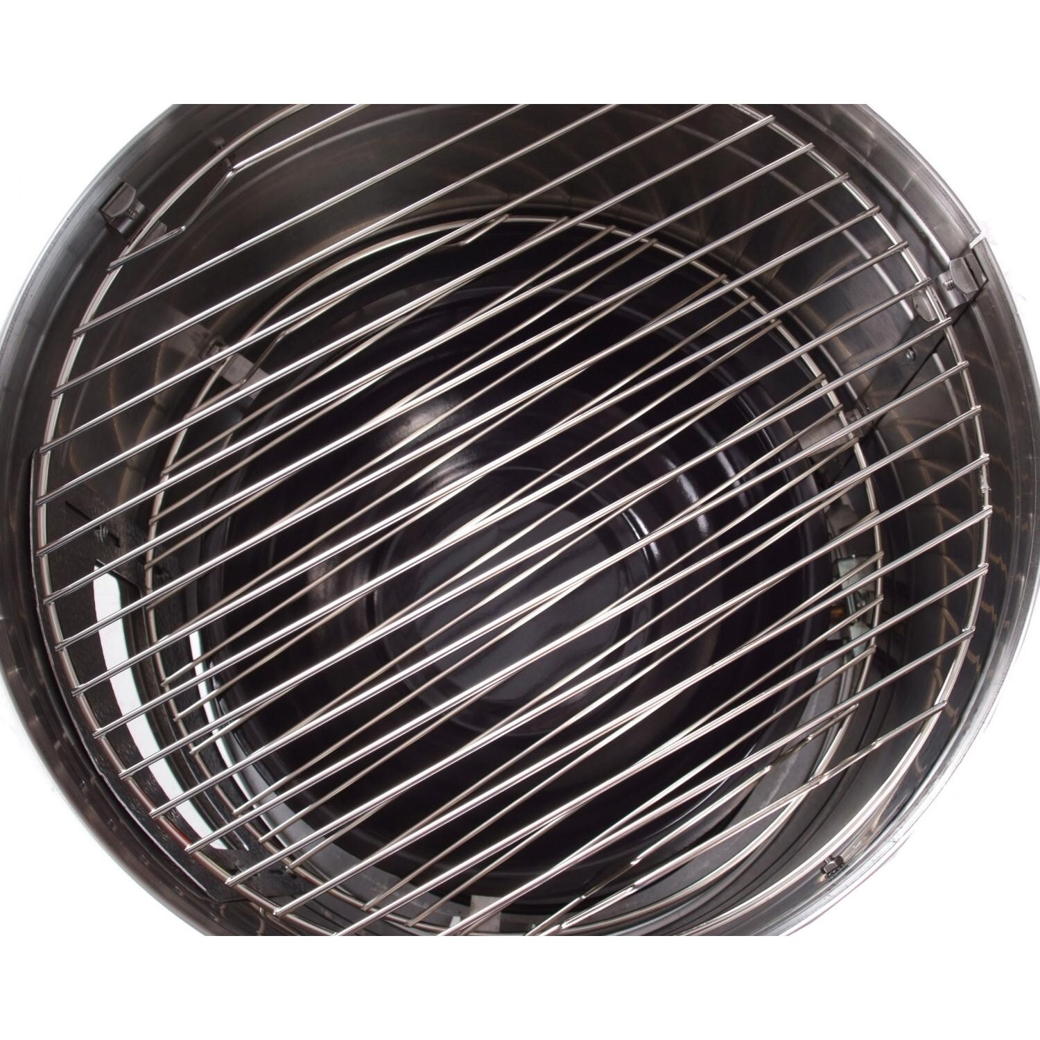 Meco Charcoal Water Smoker - Stainless - 5025 - Inside thumbnail