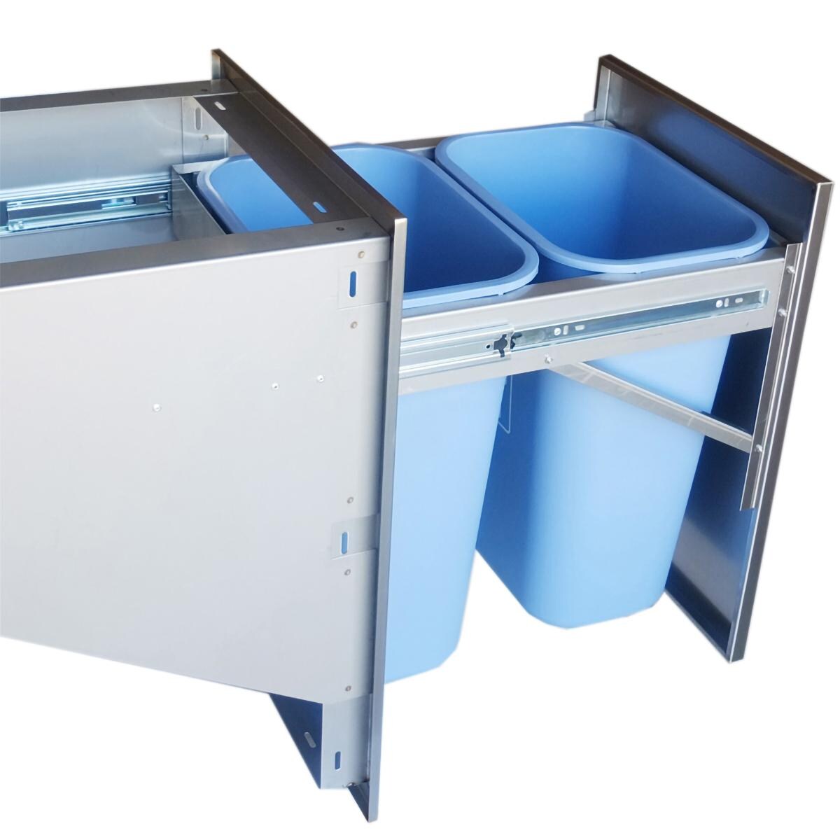 BA-TRD1724 - Drawer Open With Trash Bins thumbnail