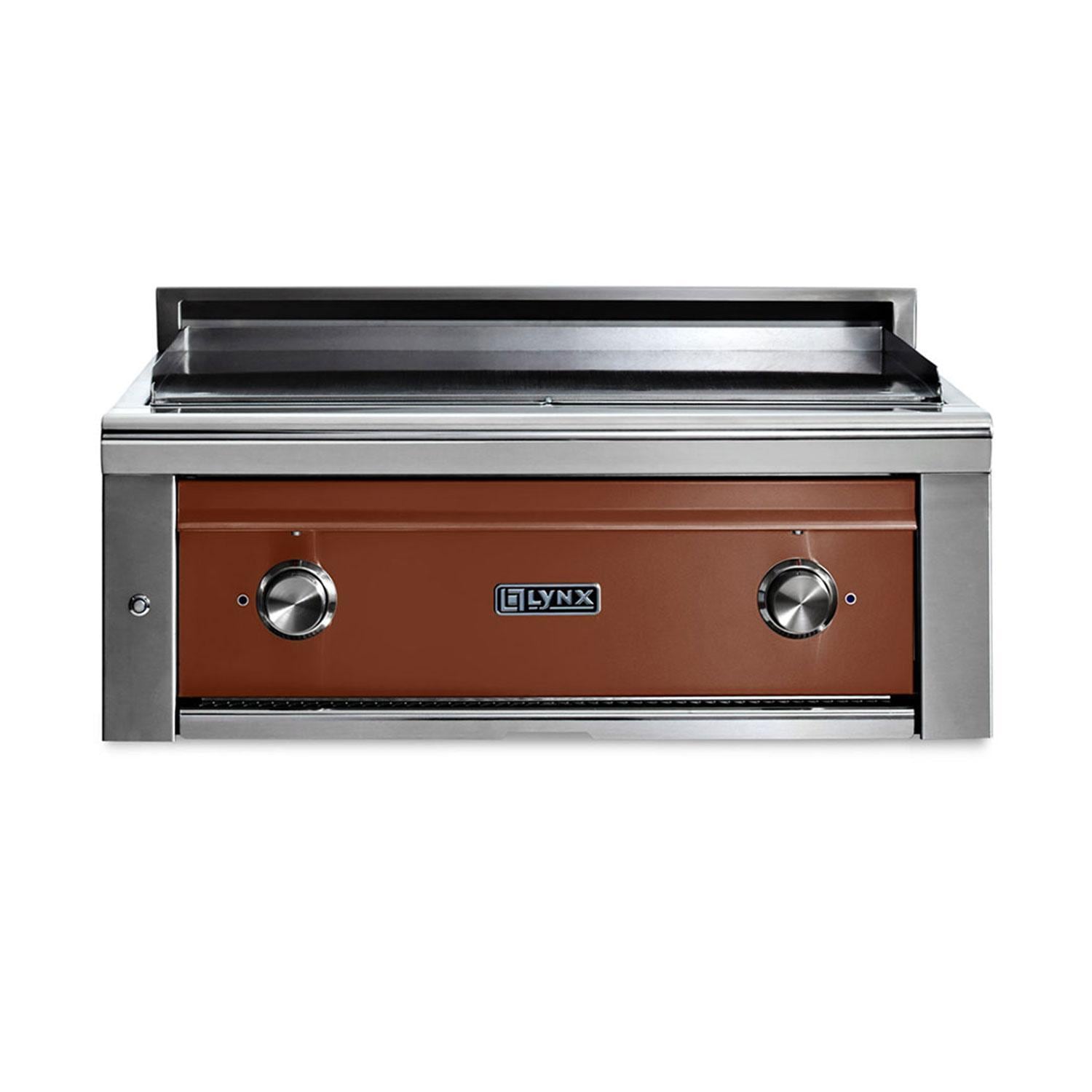 Lynx Asado 30 Inch Built-In Natural Gas Flat Top Grill in Sierra