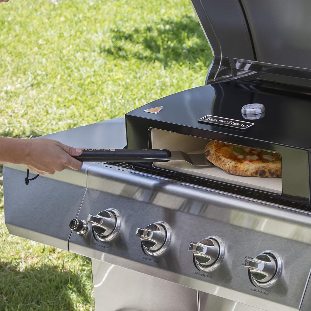 BakerStone 16Inch Original Pizza Oven Box Kit With Pizza Peel & Pizza Turner For 3Burner