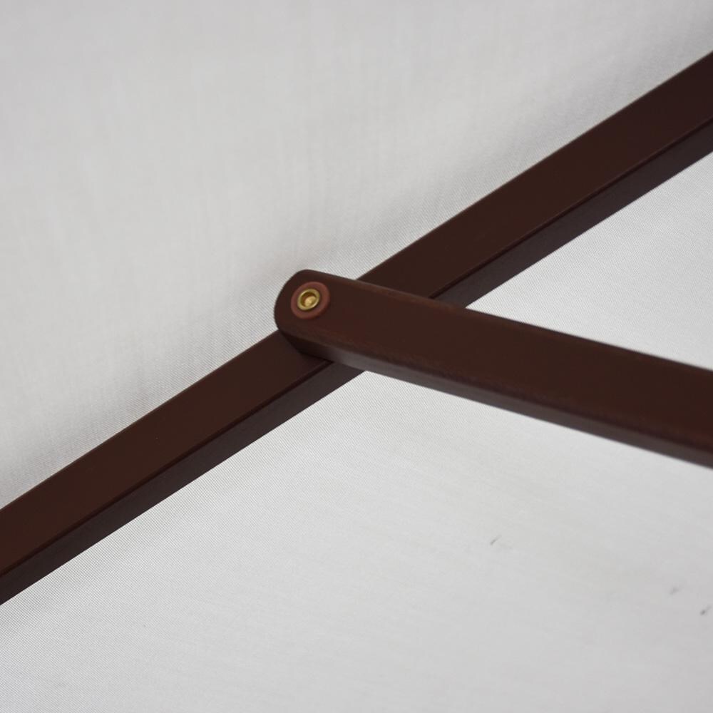 California Umbrella 7.5 Ft Octagonal Hardwood Patio Umbrella W/ Push Lift & Hardwood Ribs - Rib Detail thumbnail