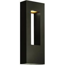 Hinkley Lighting Atlantis Two Light 16-Inch LED Dark Sky Outdoor Wall Light - Bronze - 1648BZ-LED