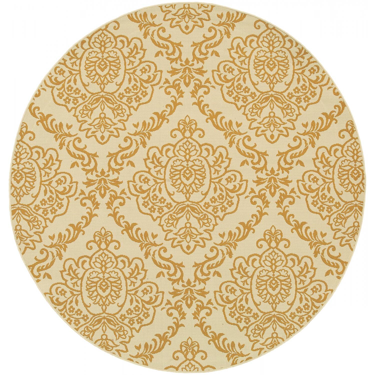 Oriental Weavers Bali 7.10 Ft. Round Indoor/Outdoor Rug - 8424J thumbnail