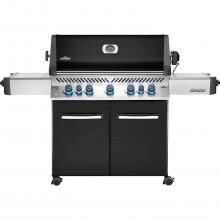 Napoleon Prestige 665 Propane Gas Grill with Infrared Rear Burner and Infrared Side Burner - Black - P665RSIBPK (2019) image