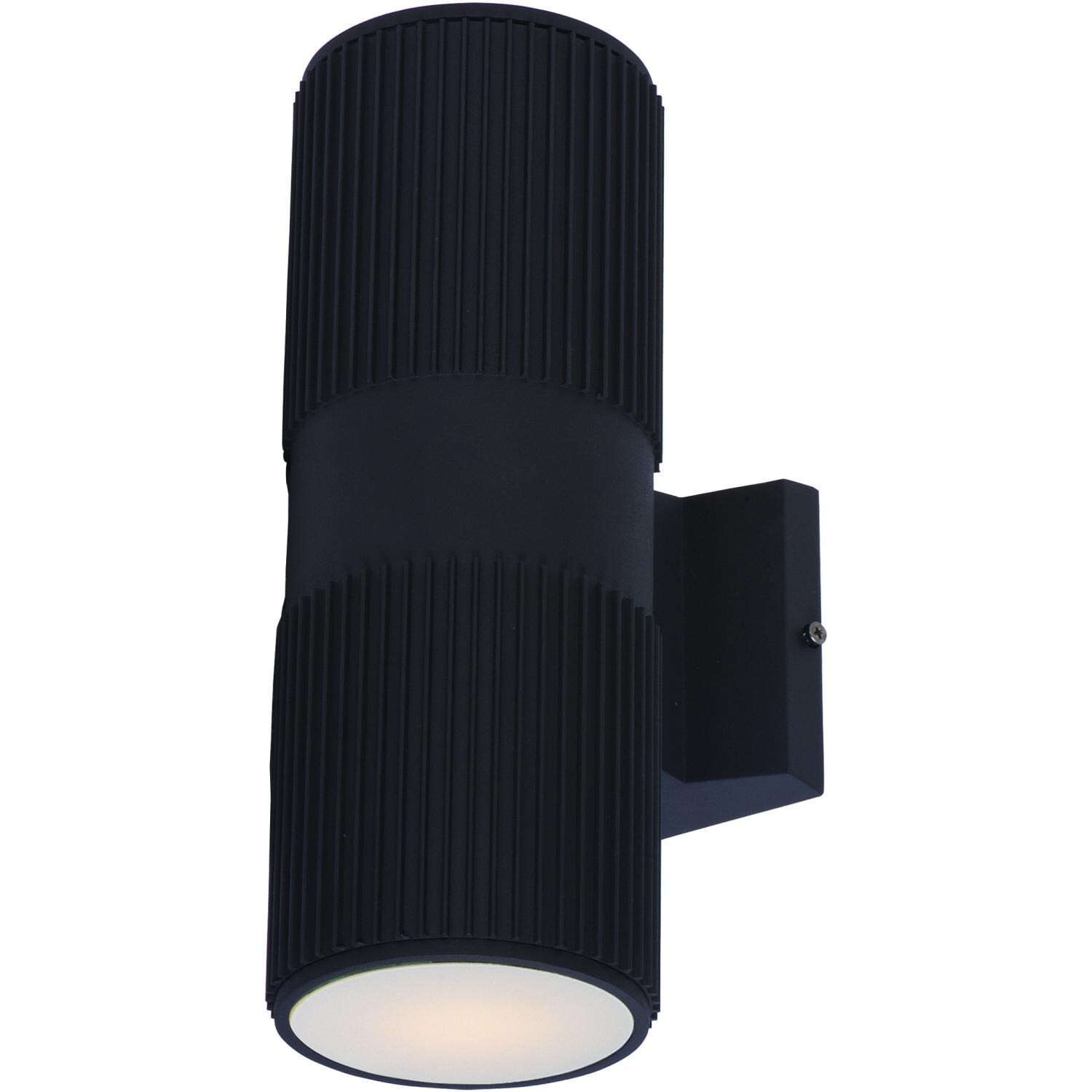 Maxim Lightray Two Light 12-Inch Outdoor Wall Light - Architectural Bronze - 6126ABZ