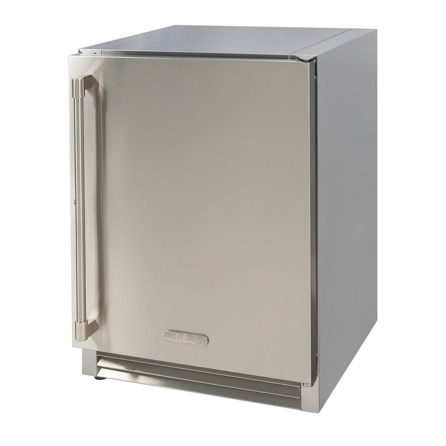 Alfresco AR-24 PolarCore 24-in 5.67 Cu. Ft. Outdoor Refrigerator - Left Angled - White Background thumbnail