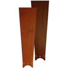 Fanimation Set Of Three 20 Inch Reversible Cherry/Walnut Fan Blades For Kubix And Zonix image