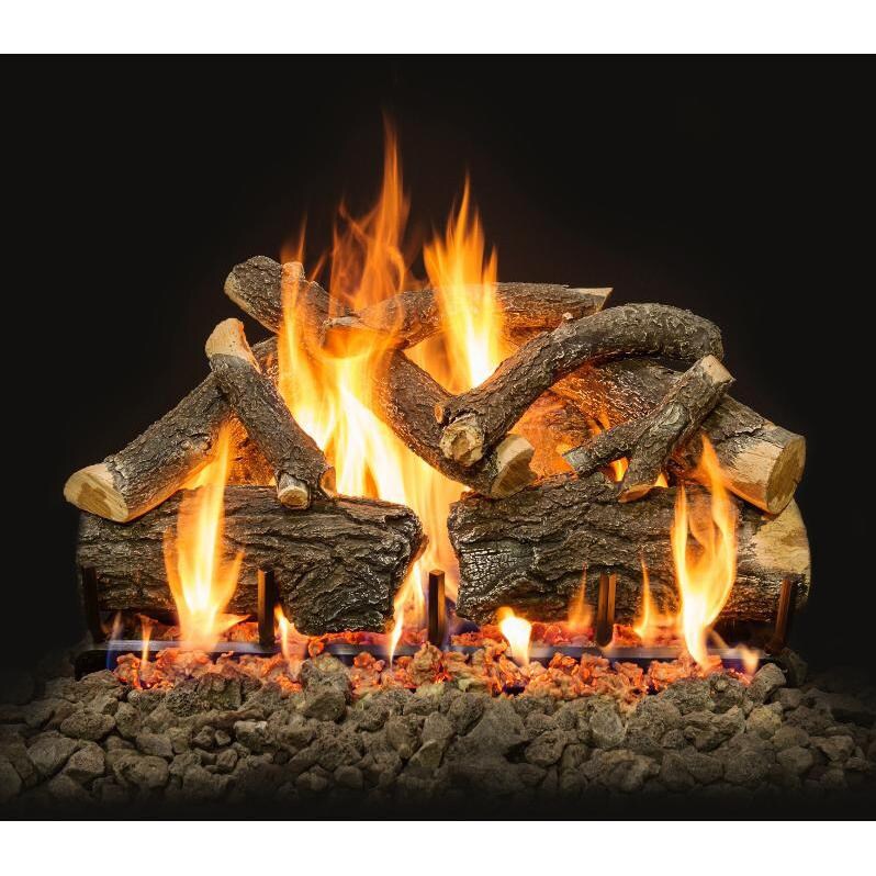Grand Canyon 30-Inch Arizona Weathered Oak Charred Gas Logs (Logs Only - Burner Not Included)