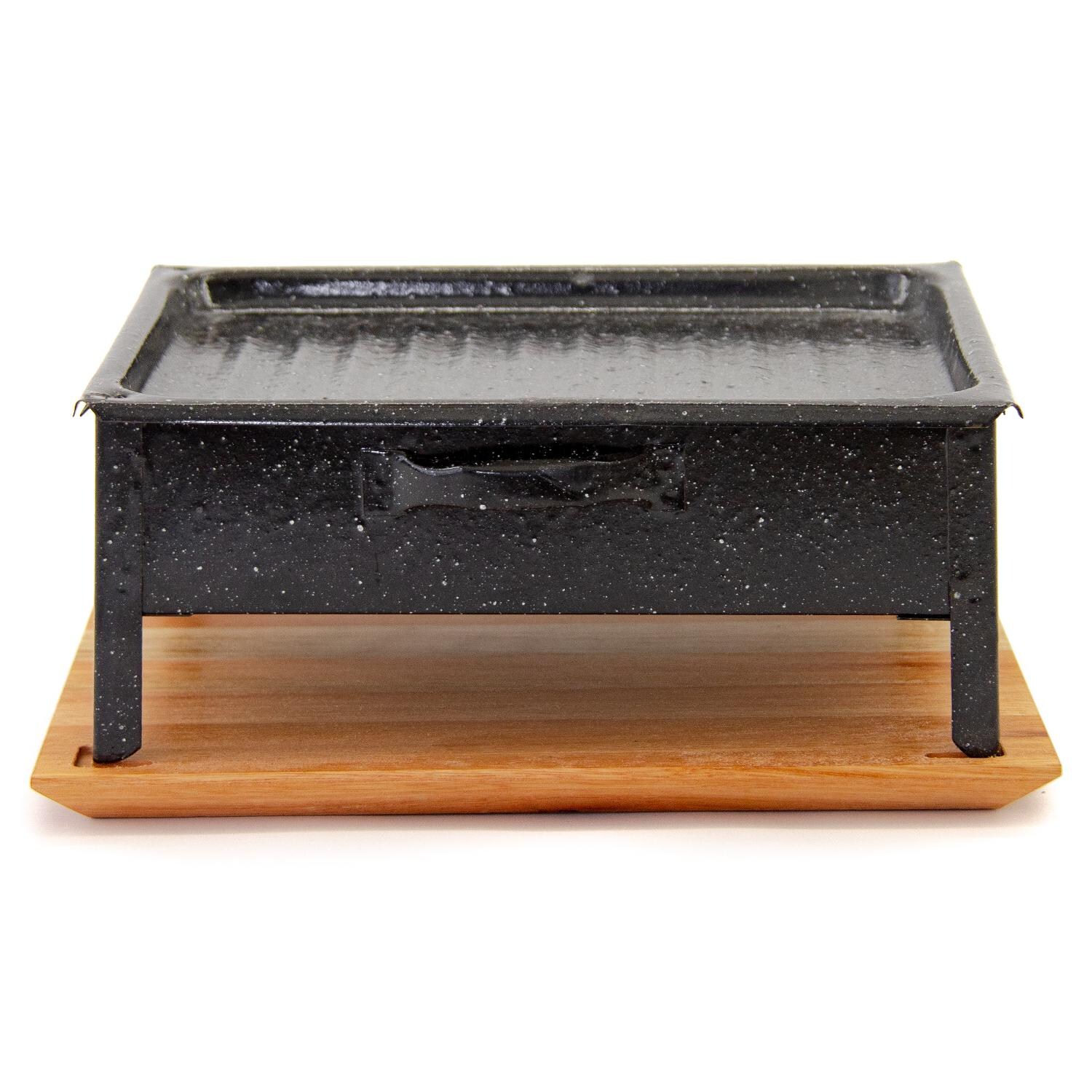 Nuke PILCOMAYO 13-Inch Tabletop Food Warmer - Included Eucalyptus Wood Trivet thumbnail