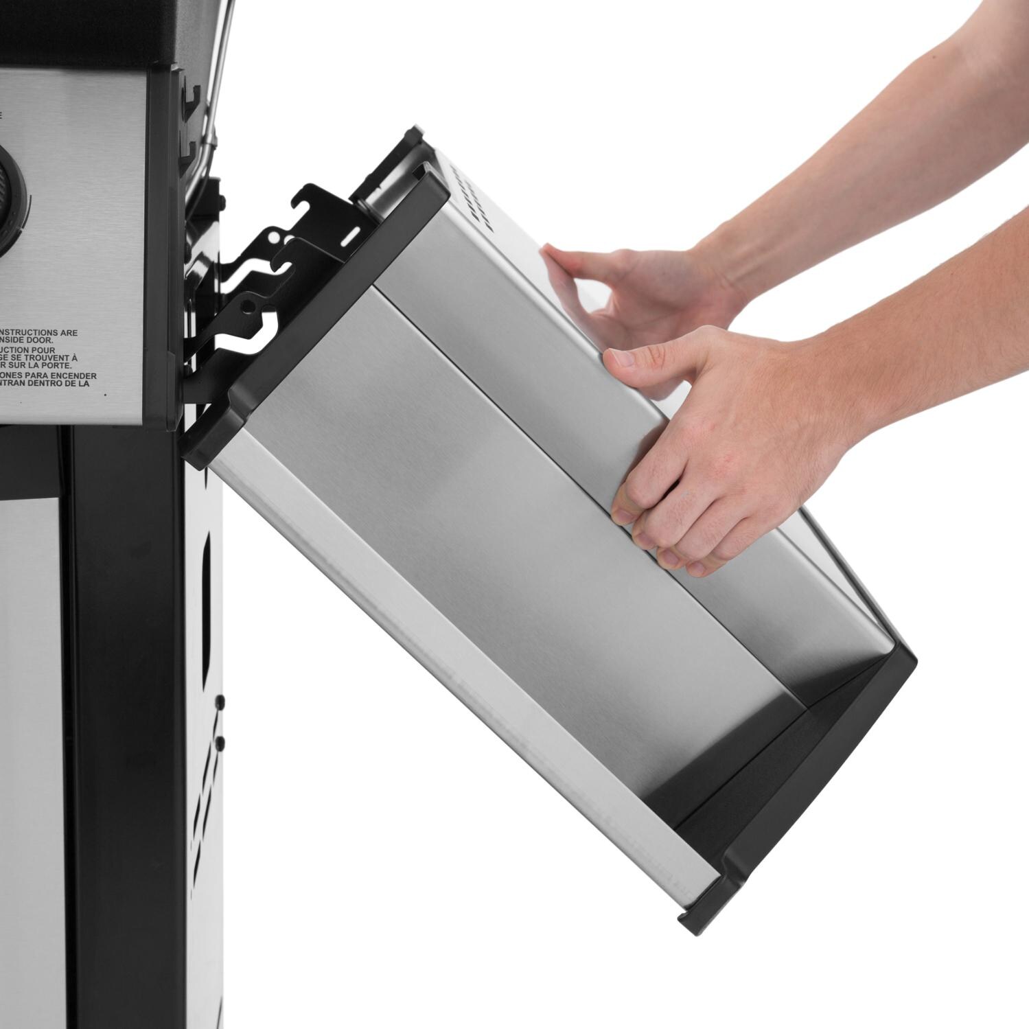 Broil King Signet 90 3-Burner Freestanding Gas Grill - Fold Down Side Shelf thumbnail